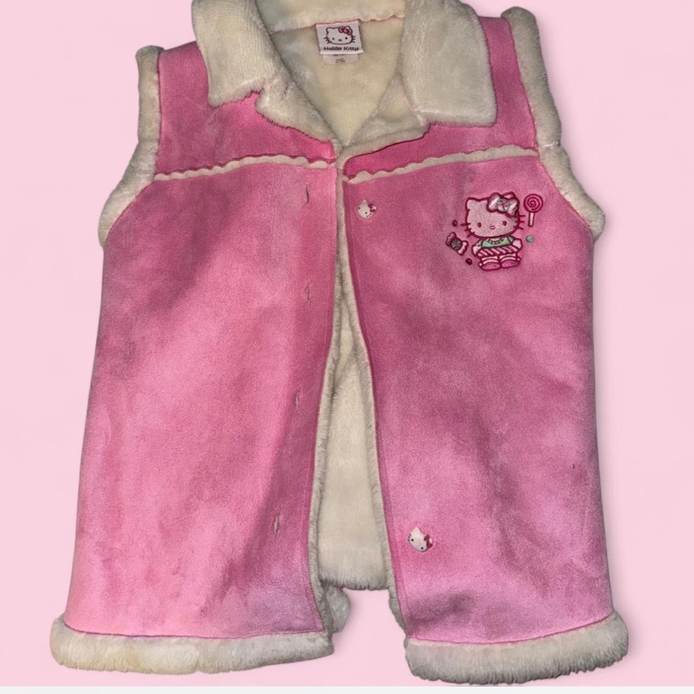 Hello Kitty Pink and Cream Vest